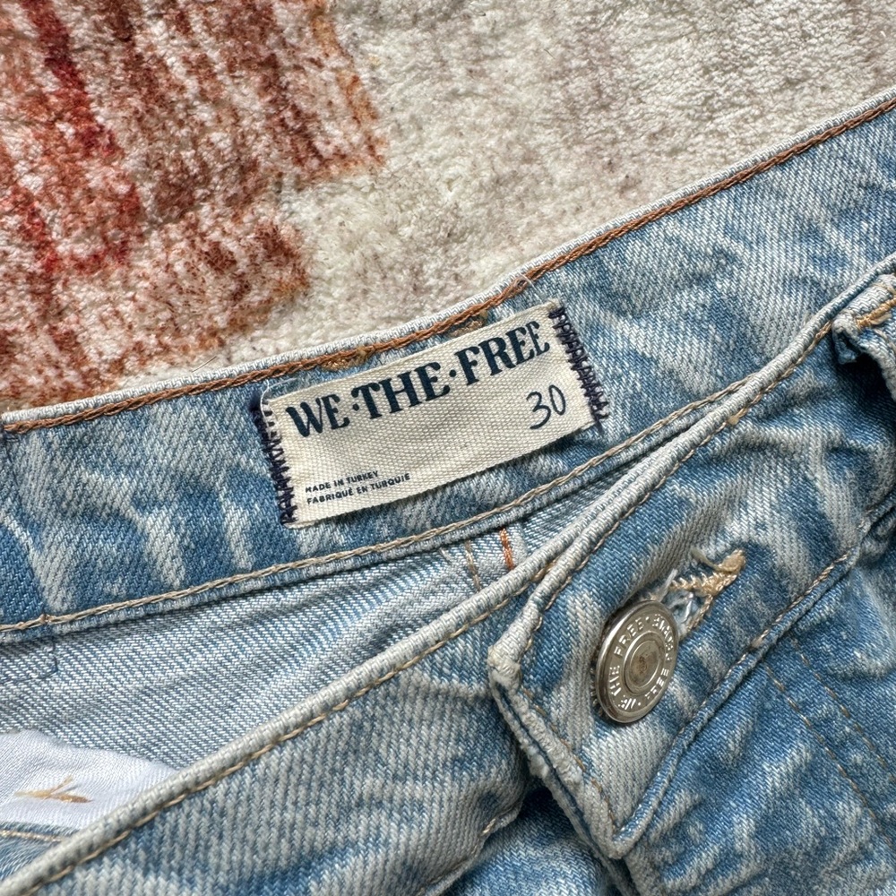 Free People Barrel Jean W30 Short - Picture 4 of 4